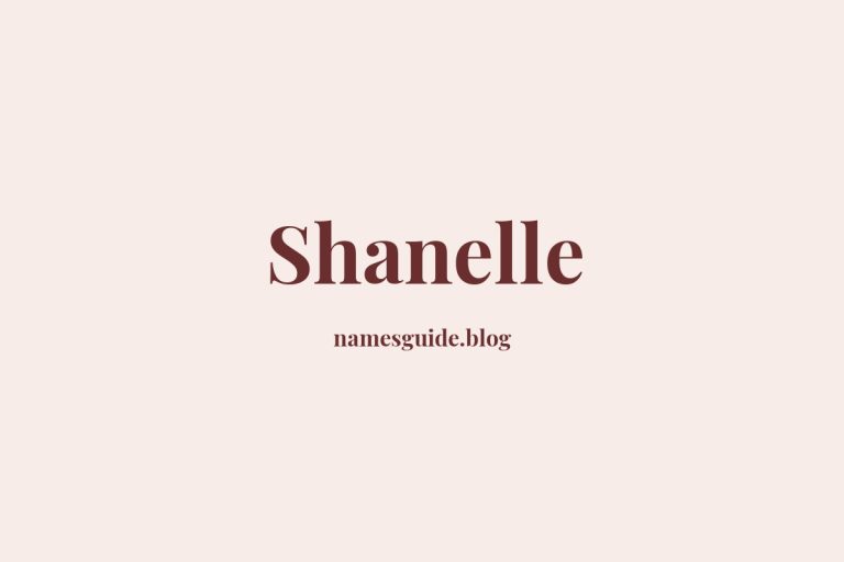 58+ Beautiful Middle Names for Shanelle