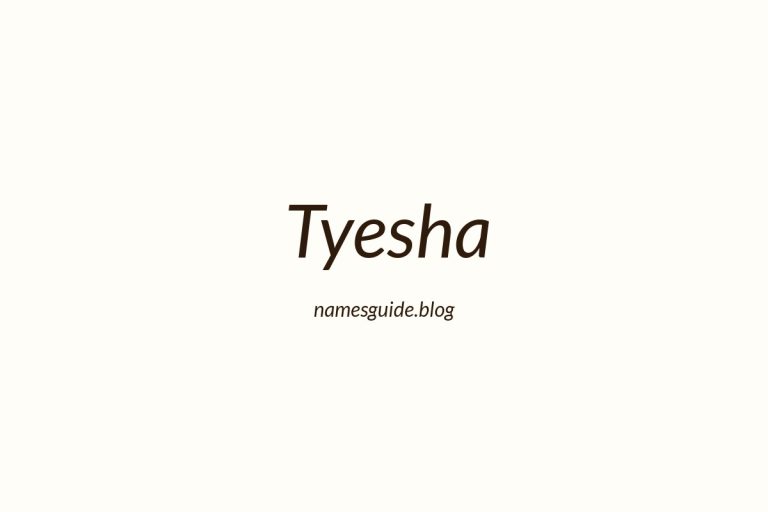 43+ Perfect Middle Names for Tyesha: Find the Ideal Match