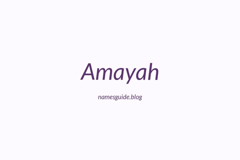 72+ Beautiful Middle Names for Amayah: Find the Perfect Fit