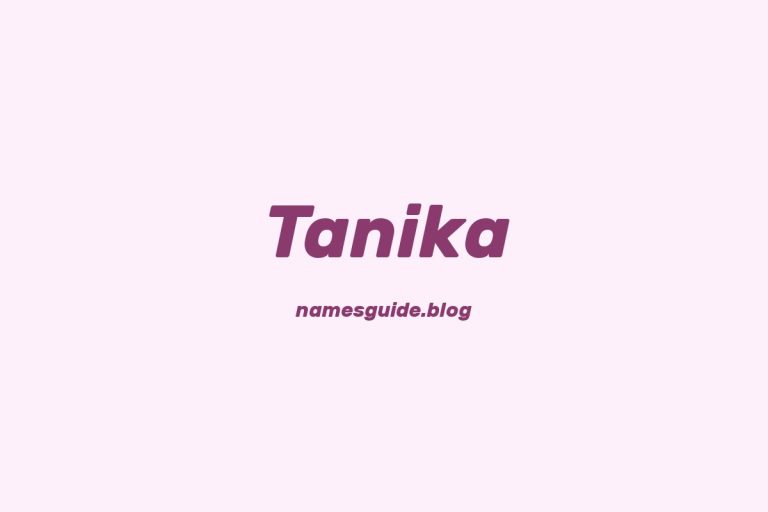 81+ Beautiful Middle Names for Tanika: Find the Perfect Match
