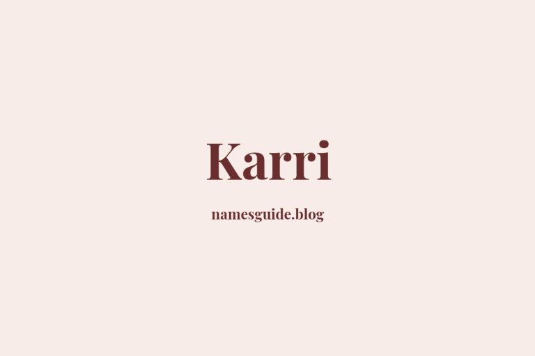 84+ Perfect Middle Names for Karri: Find the Ideal Match