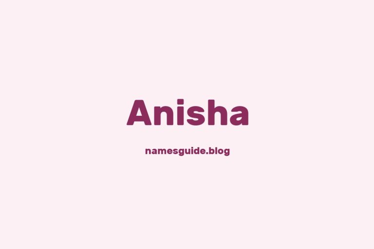 67+ Perfect Middle Names for Anisha: Find the Ideal Match