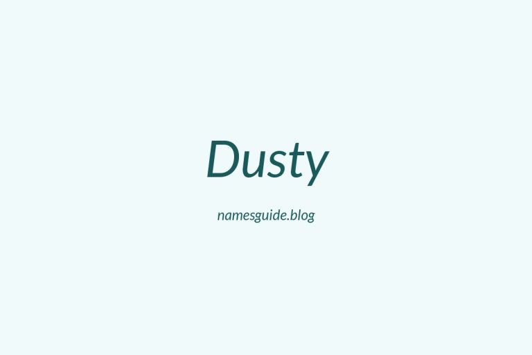 82+ Unique Middle Names for Dusty: Find the Perfect Fit