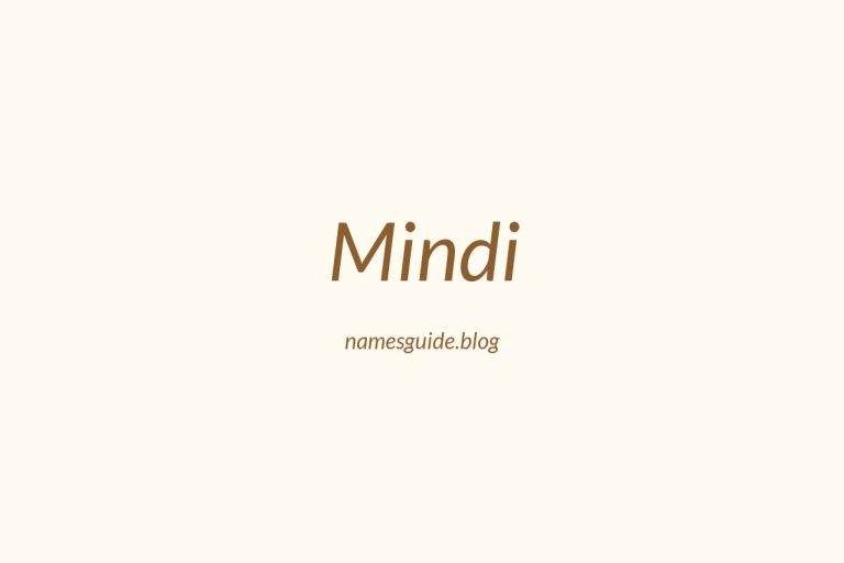 49+ Perfect Middle Names for Mindi