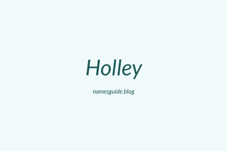 68+ Perfect Middle Names for Holley: Find the Ideal Match