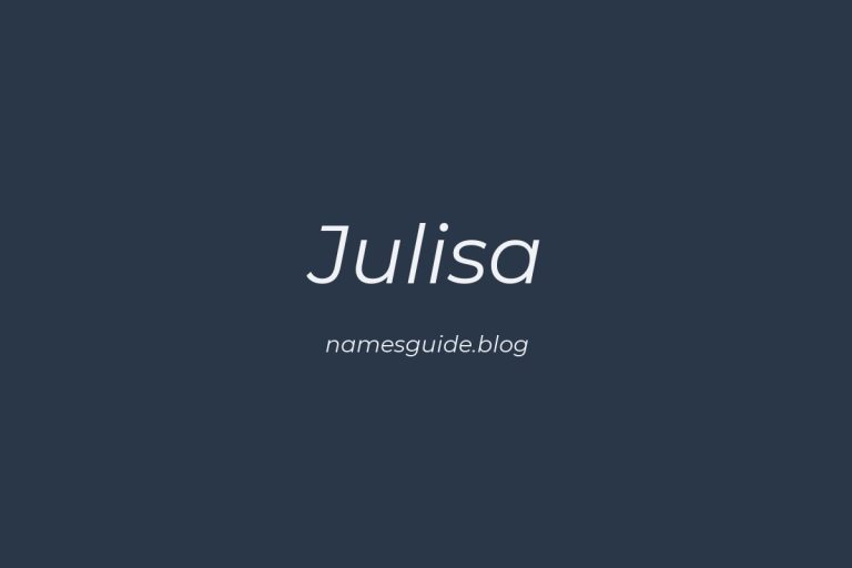 80+ Beautiful Middle Names for Julisa: Find the Perfect Match