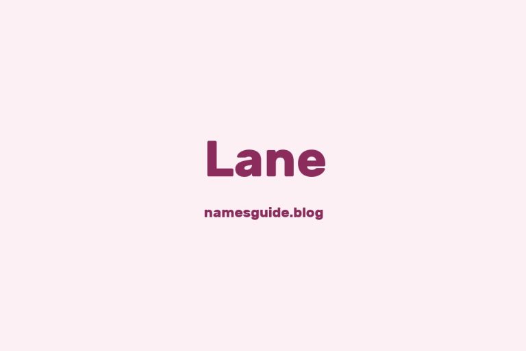 83+ Perfect Middle Names for Lane: Find the Ideal Match