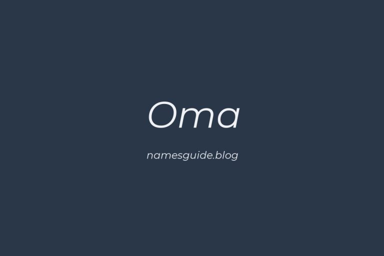 80+ Beautiful Middle Names for Oma: Find the Perfect Fit
