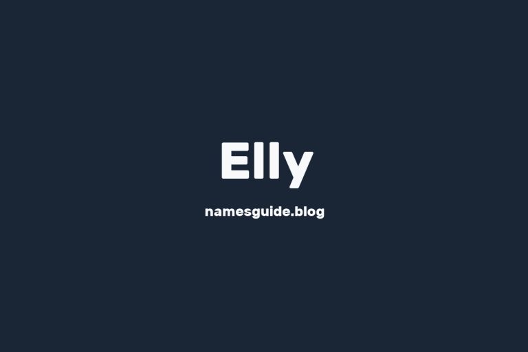 67+ Perfect Middle Names for Elly: Find the Ideal Match