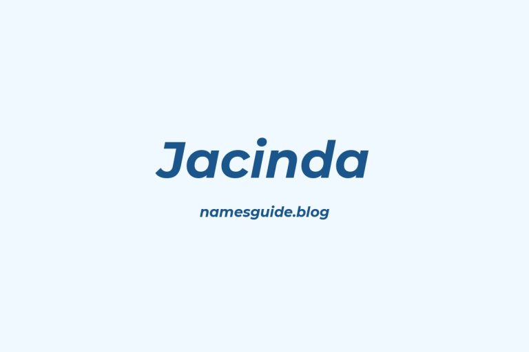 44+ Beautiful Middle Names for Jacinda