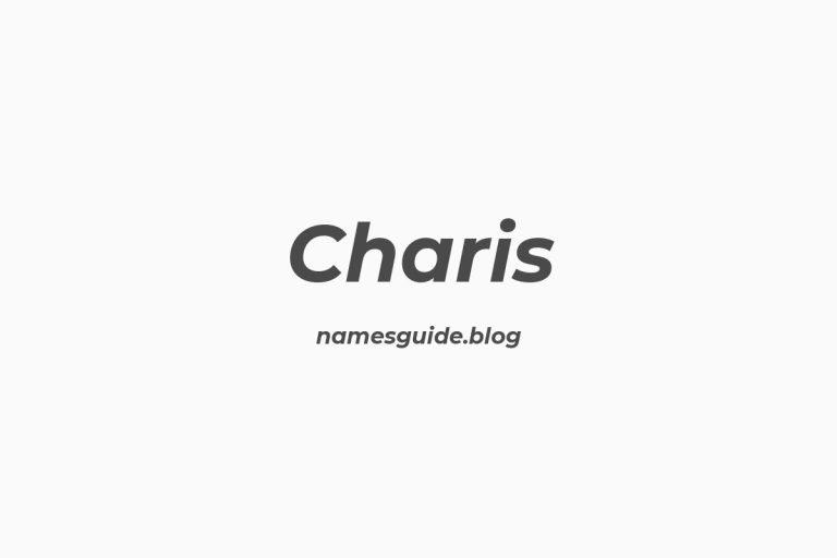 43+ Beautiful Middle Names for Charis