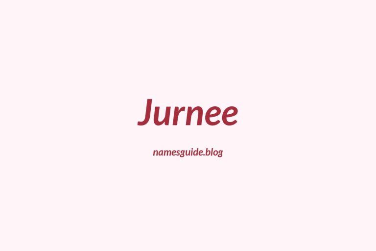 50+ Middle Names for Jurnee: The Ultimate List