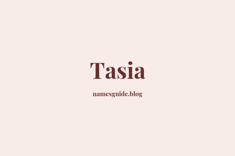 47+ Beautiful Middle Names for Tasia