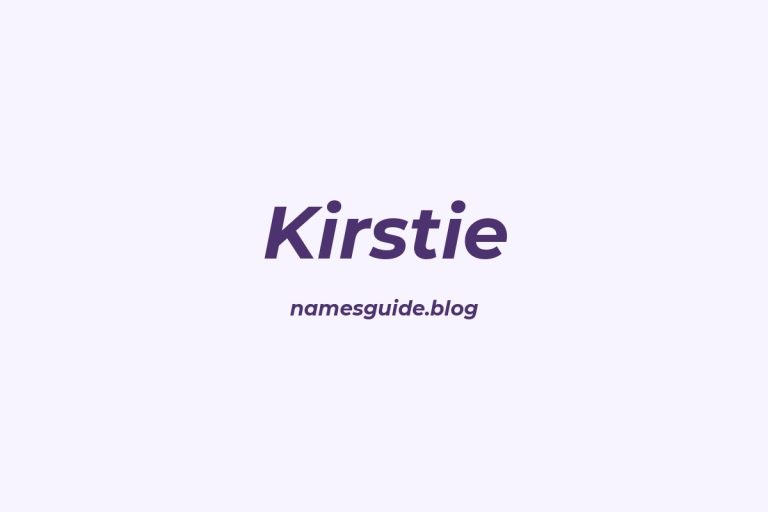 64+ Perfect Middle Names for Kirstie