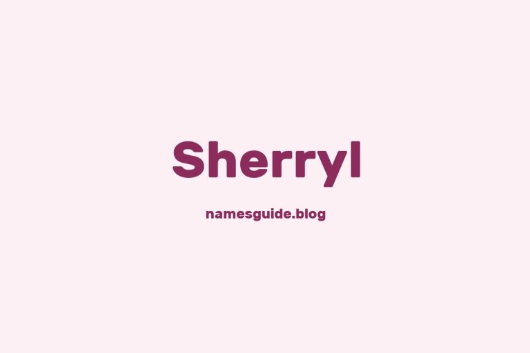 67+ Enchanting Middle Names for Sherryl: Find the Perfect Match