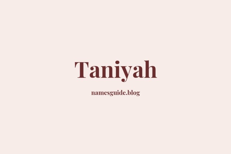 82+ Perfect Middle Names for Taniyah: Find the Ideal Match