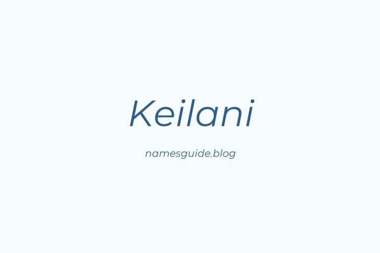 79+ Beautiful Middle Names for Keilani: Find the Perfect Match