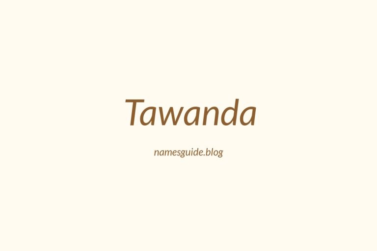 83+ Perfect Middle Names for Tawanda: Find the Ideal Match