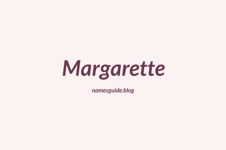 71+ Perfect Middle Names for Margarette
