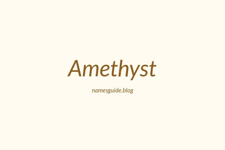 70+ Beautiful Middle Names for Amethyst