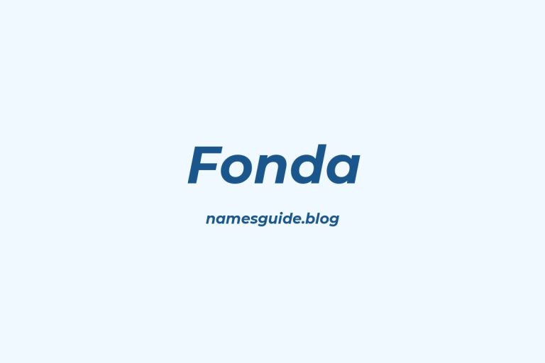 67+ Perfect Middle Names for Fonda: Find the Ideal Match