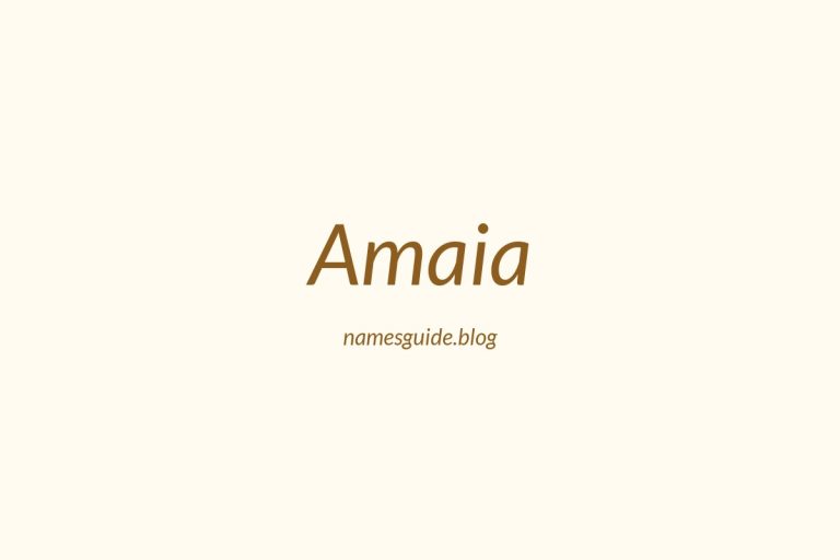 52+ Beautiful Middle Names for Amaia: Find the Perfect Fit