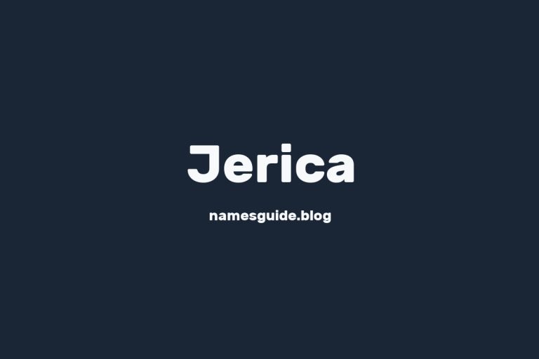 68+ Middle Names for Jerica: The Perfect Complement