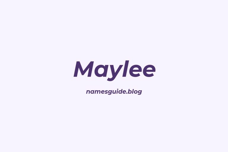 80+ Beautiful Middle Names for Maylee: Find the Perfect Fit