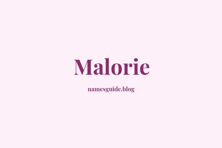 52+ Beautiful Middle Names for Malorie