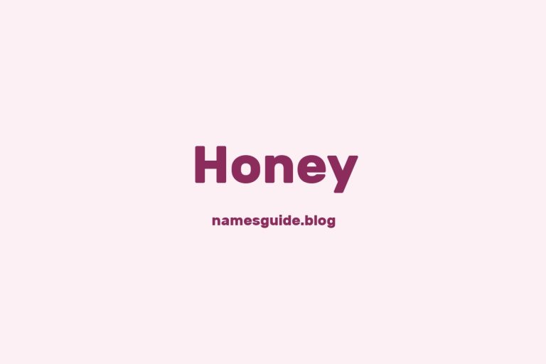 58+ Sweet Middle Names for Honey: The Ultimate List