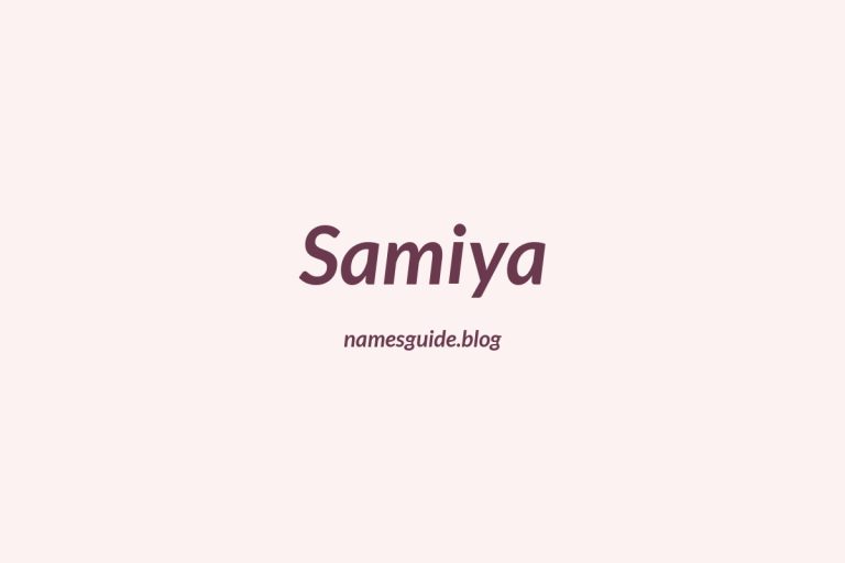 37+ Beautiful Middle Names for Samiya: Find the Perfect Match