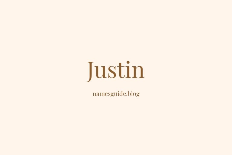 62+ Middle Names for Justin: The Ultimate Guide