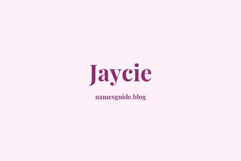 68+ Middle Names for Jaycie: The Ultimate Guide