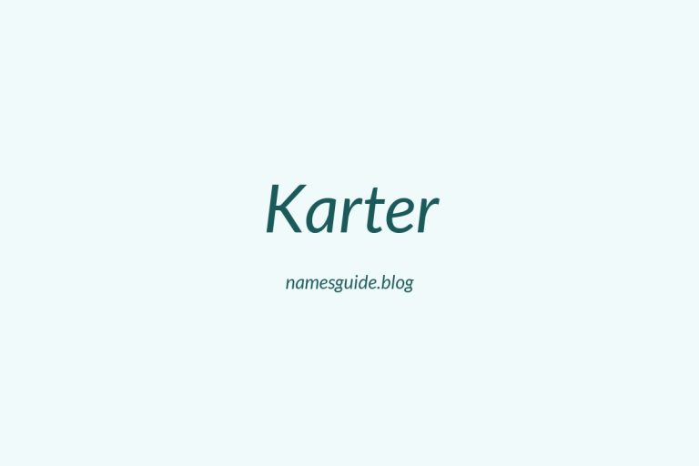 75+ Perfect Middle Names for Karter: Find the Ideal Fit