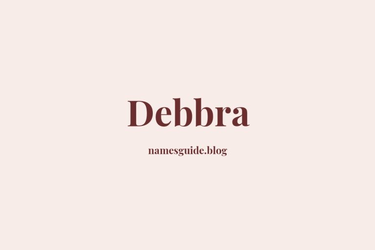 57+ Unique Middle Names for Debbra