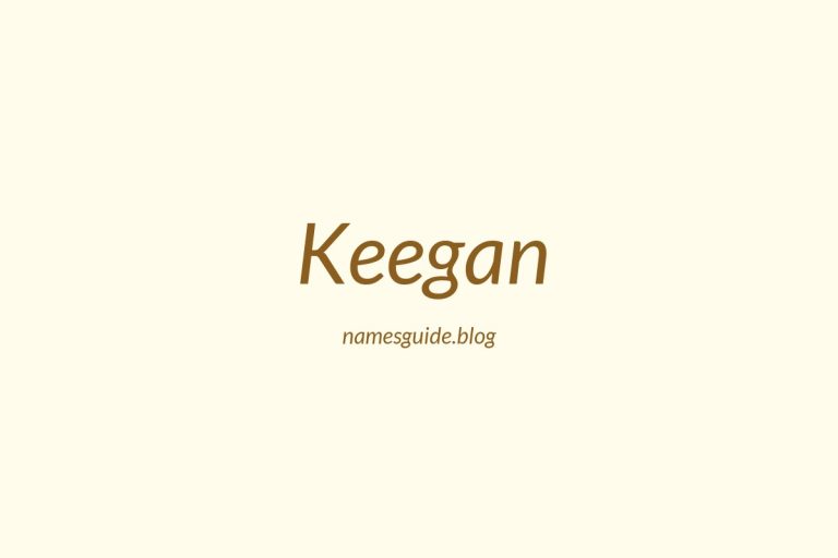 40+ Unique Middle Names for Keegan