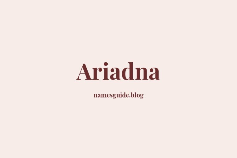 42+ Unique Middle Names for Ariadna