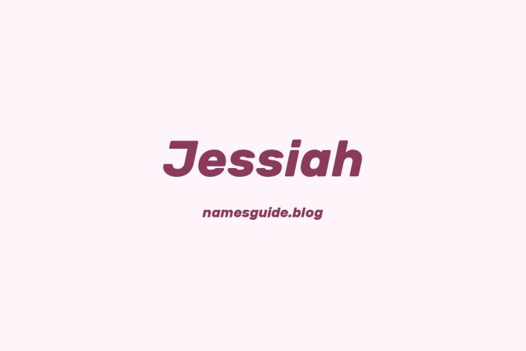 60+ Classic Middle Names for Jessiah
