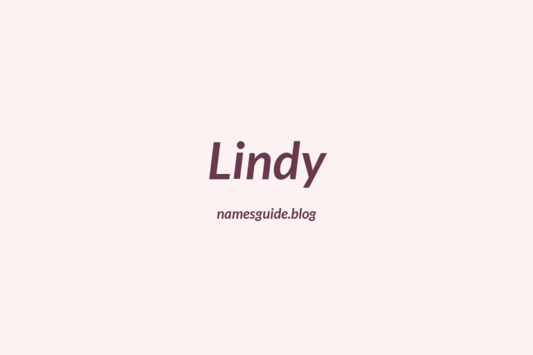 59+ Unique Middle Names for Lindy