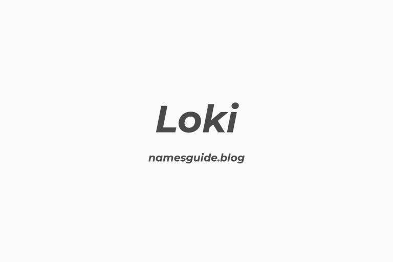 75+ Epic Middle Names for Loki: Unleash Your Child’s Inner God