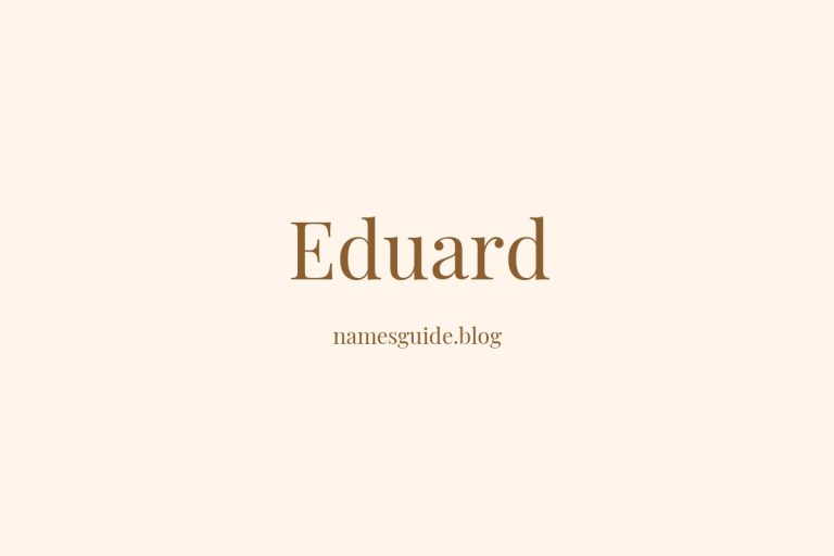 61+ Middle Names for Eduard: The Perfect Complement