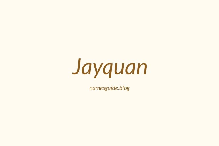 81+ Perfect Middle Names for Jayquan: Find the Best Fit