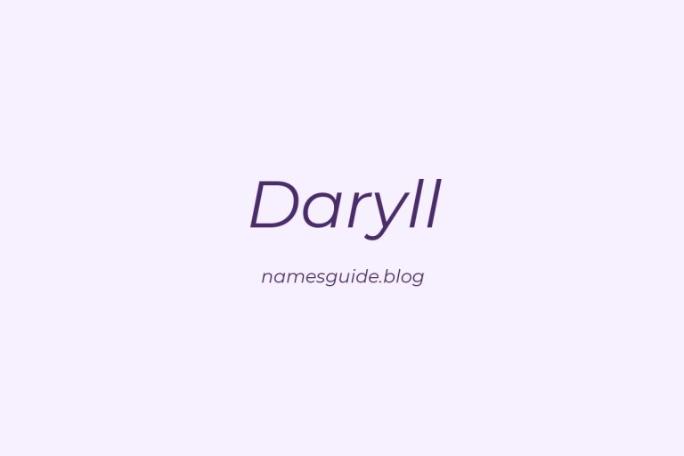 38+ Middle Names for Daryll: The Ultimate Guide