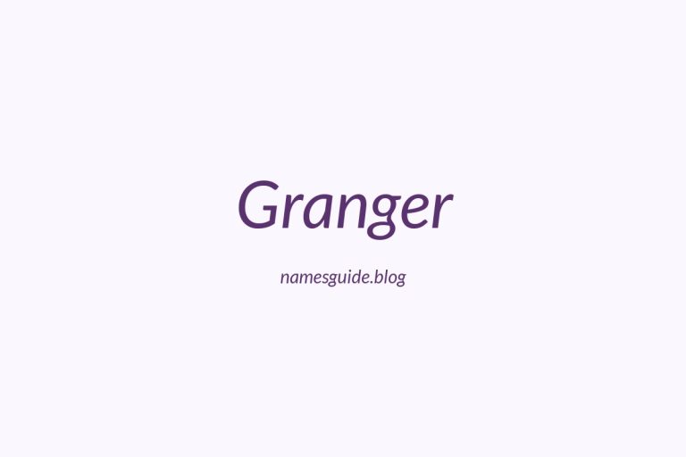 80+ Middle Names for Granger: The Ultimate Guide