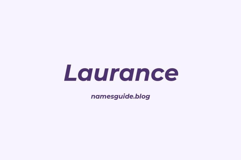 57+ Perfect Middle Names for Laurance