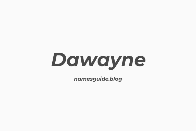46+ Middle Names for Dawayne: Find the Perfect Fit