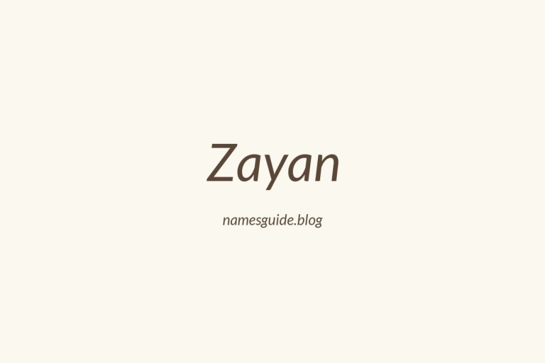 52+ Middle Names for Zayan: The Ultimate List