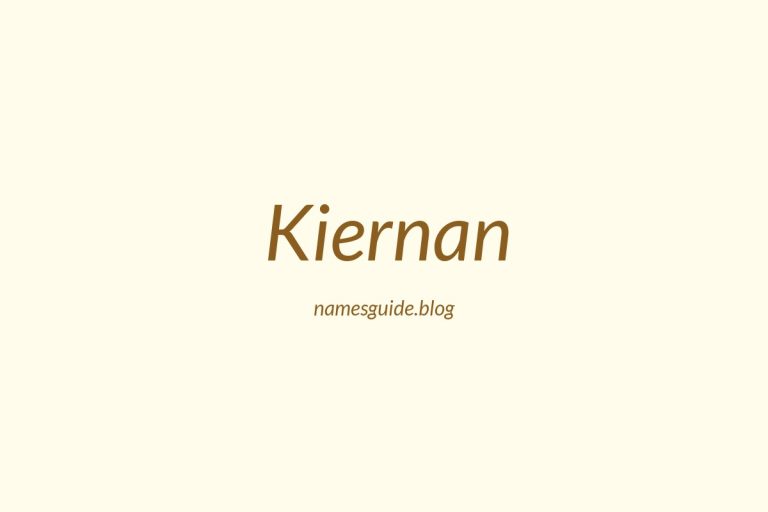 62+ Middle Names for Kiernan: The Ultimate Guide