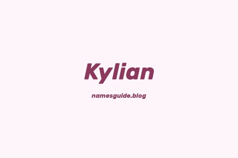 59+ Perfect Middle Names for Kylian: Find the Ideal Match