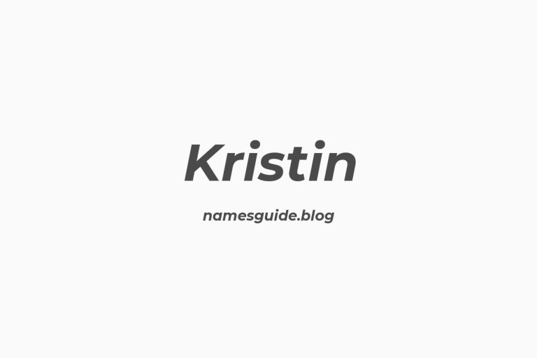 52+ Perfect Middle Names for Kristin: Find the Ideal Match